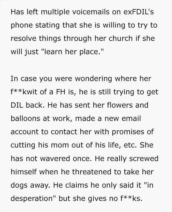 Voicemails and ongoing conflicts about wedding cake family disputes Voicemails and ongoing conflicts about wedding cake family disputes