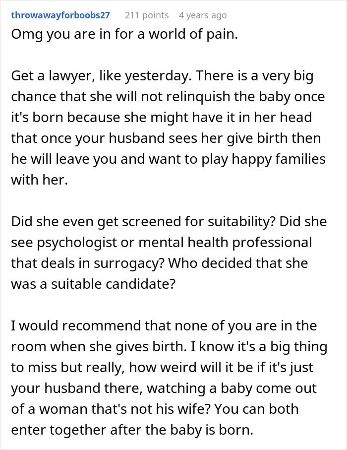 Warning about legal risks and emotional challenges in surrogacy without proper screening Warning about legal risks and emotional challenges in surrogacy without proper screening
