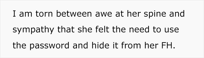 Text expressing sympathy about hiding wedding cake password Text expressing sympathy about hiding wedding cake password