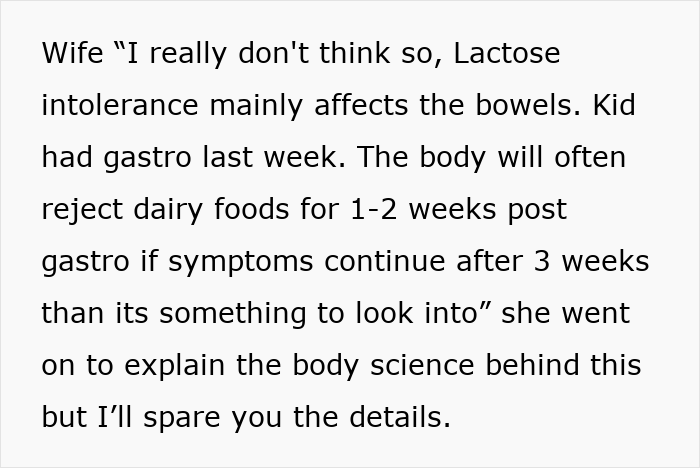 Mom Threatens Dad With CPS Over Dairy, Spends $1.5K On Tests That Prove He Was Right All Along