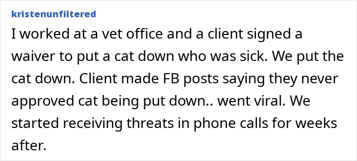 Vet office faces threats after controversial cat euthanasia goes viral on Facebook