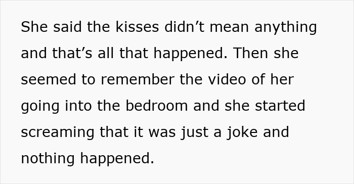 Guy Catches Fiancée Cheating On Him Red-Handed, She Defends Herself, Saying It Was "Just A Kiss" Guy Catches Fiancée Cheating On Him Red-Handed, She Defends Herself, Saying It Was "Just A Kiss"