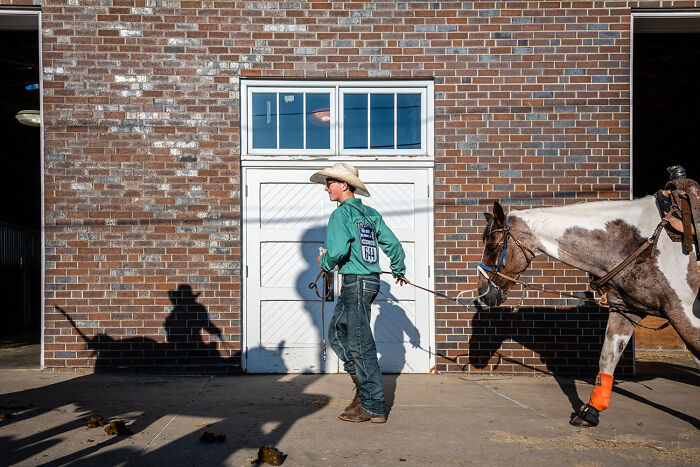 Stuck In The Middle From The Series 'The Use Of Shadows In Composing A Frame' By Mary Kay Kirsner