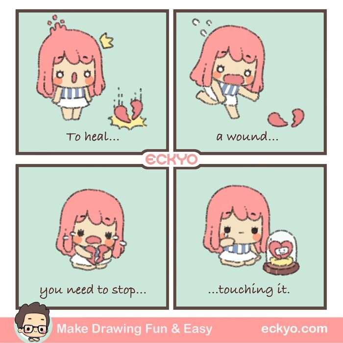 Artist Creates Wholesome Comics That Feel Like A Warm Hug On A Hard Day