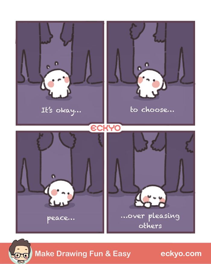 Artist Creates Wholesome Comics That Feel Like A Warm Hug On A Hard Day