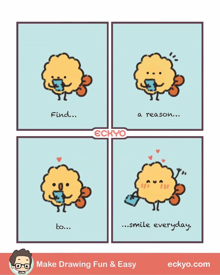 Artist Creates Wholesome Comics That Feel Like A Warm Hug On A Hard Day
