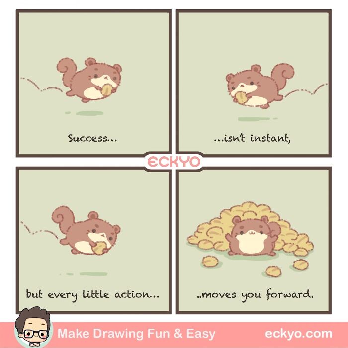 Artist Creates Wholesome Comics That Feel Like A Warm Hug On A Hard Day