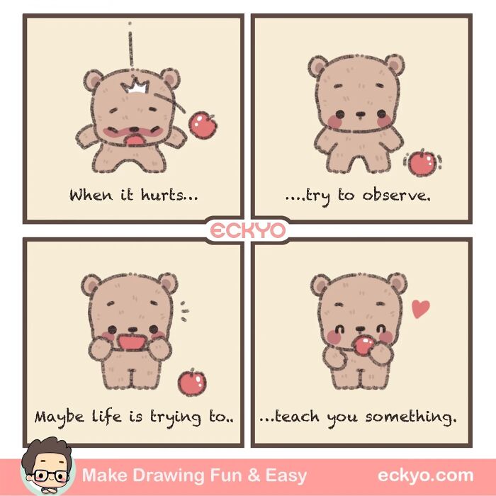 Artist Creates Wholesome Comics That Feel Like A Warm Hug On A Hard Day