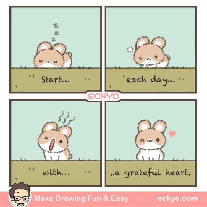 Artist Creates Wholesome Comics That Feel Like A Warm Hug On A Hard Day