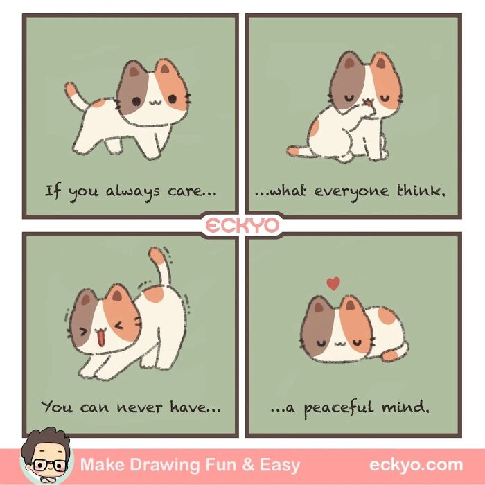 Artist Creates Wholesome Comics That Feel Like A Warm Hug On A Hard Day