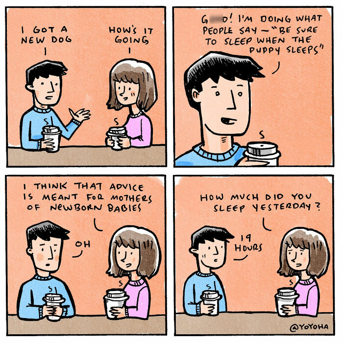Artist Josh Hara Turns Everyday Thoughts Into Hilarious Comics That Perfectly Capture Modern Life (27 New Pics)