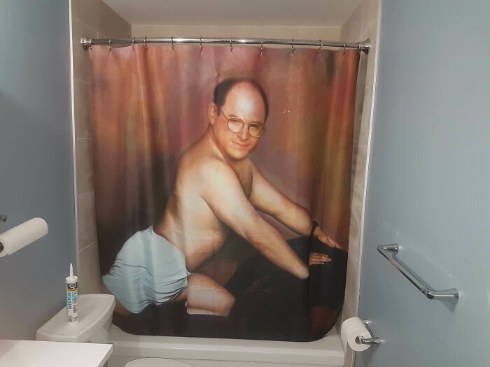 My Imaginary Wife Also Let Me Choose The Shower Curtain