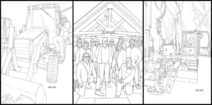 Over 30 Creatives Capture The Rockefeller State Park Preserve In A New Coloring Book Over 30 Creatives Capture The Rockefeller State Park Preserve In A New Coloring Book