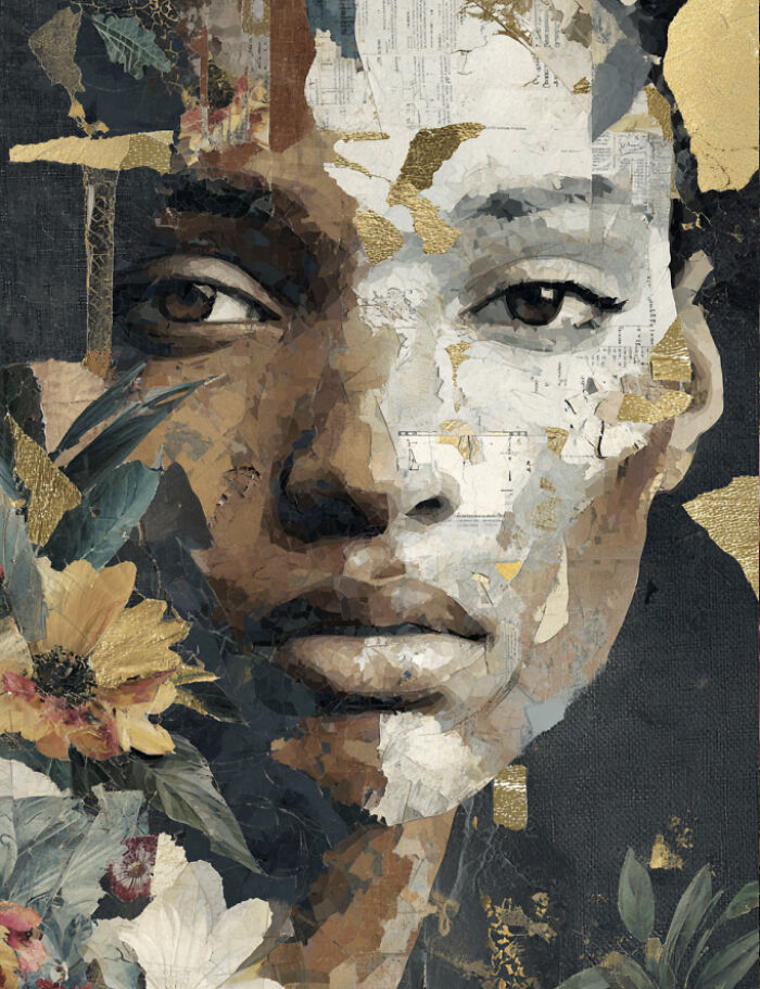 This Artist Merges Portraits With Landscapes, Textures, And Dreams In Striking Digital Collages (40 Pics)