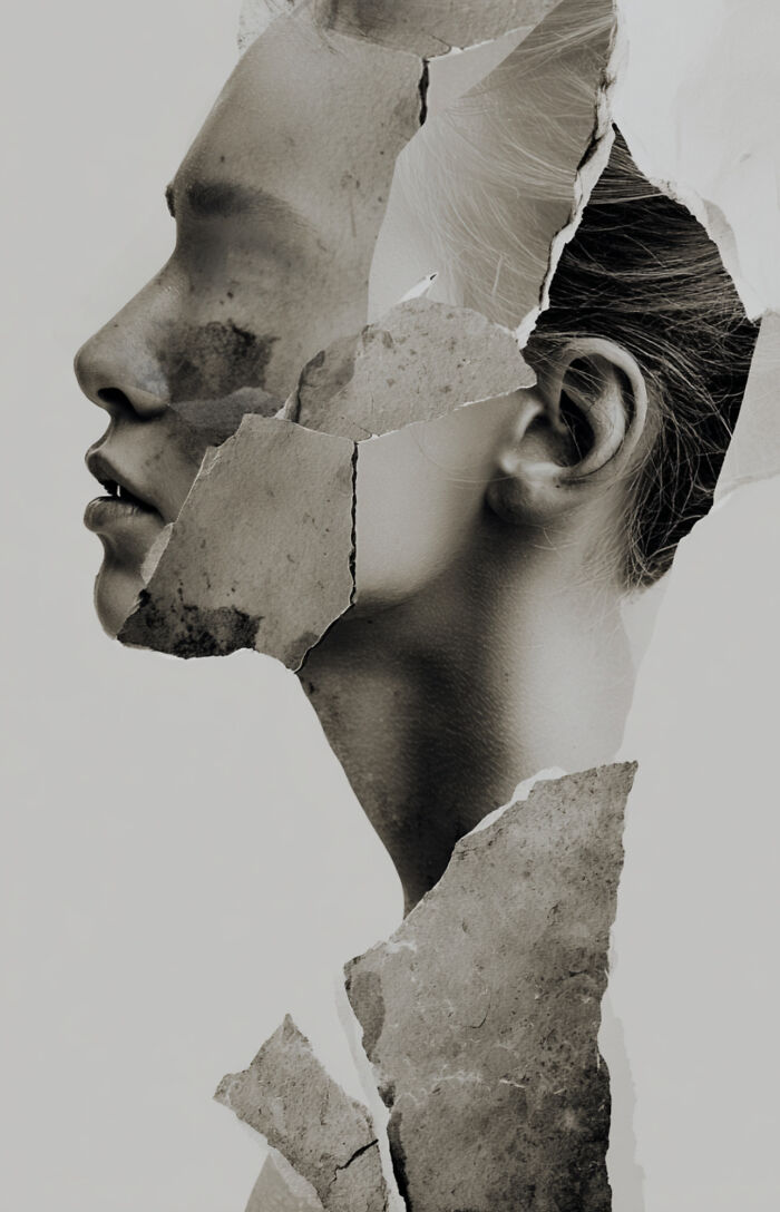 This Artist Merges Portraits With Landscapes, Textures, And Dreams In Striking Digital Collages (40 Pics)