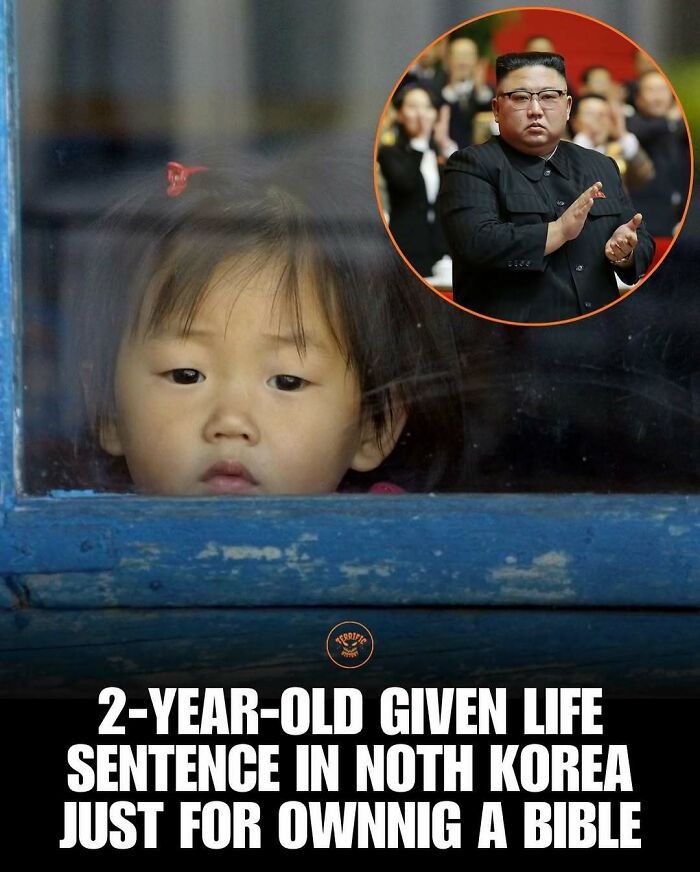 Two-year-old given life sentence in North Korea for owning a Bible
