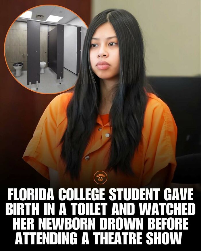 Florida college student accused of giving birth in toilet and drowning newborn