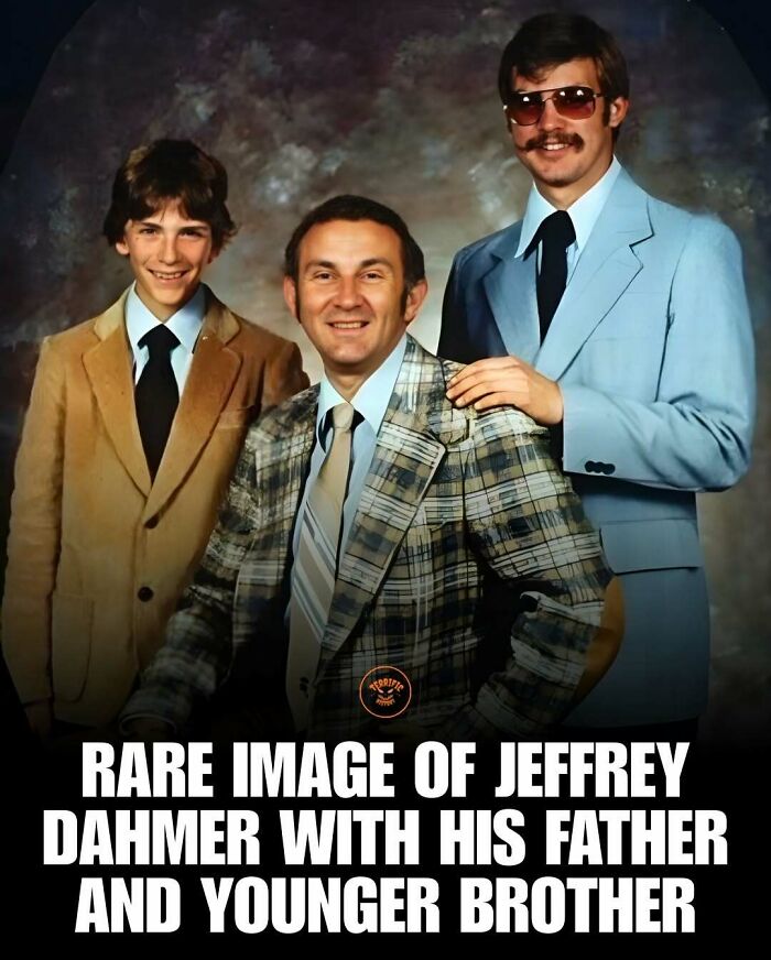 Rare image of Jeffrey Dahmer with father and younger brother terrifying history facts