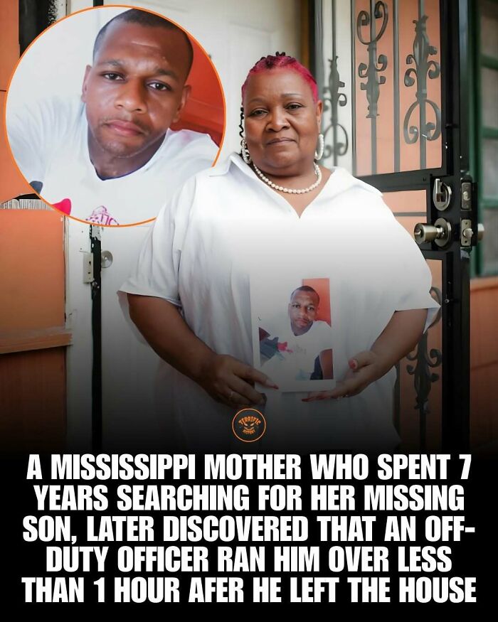 Mississippi mother holding photo of missing son found run over by officer