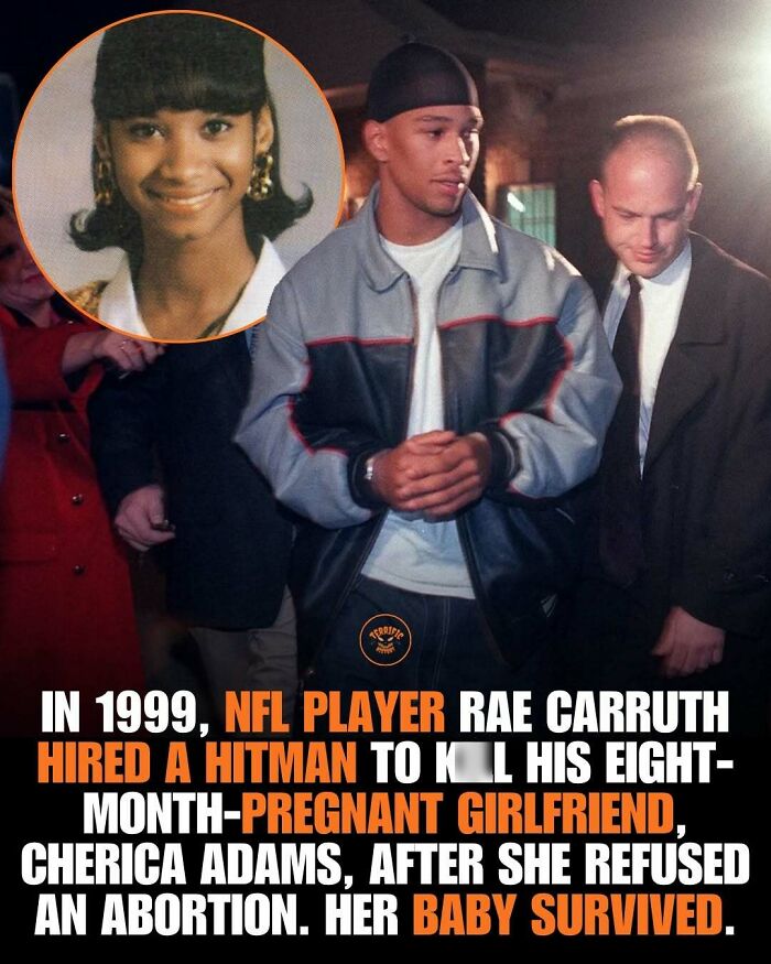 1999 NFL player Rae Carruth hired hitman to k**l pregnant girlfriend, baby survived