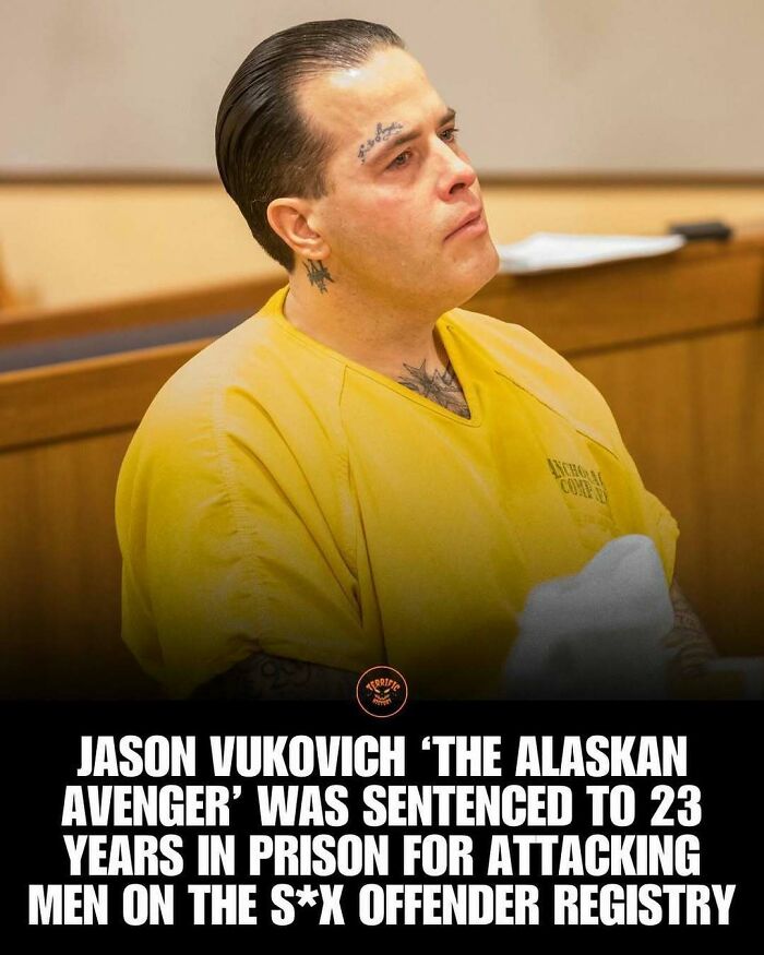 Jason Vukovich sentenced to 23 years for attacking men on s*x offender registry