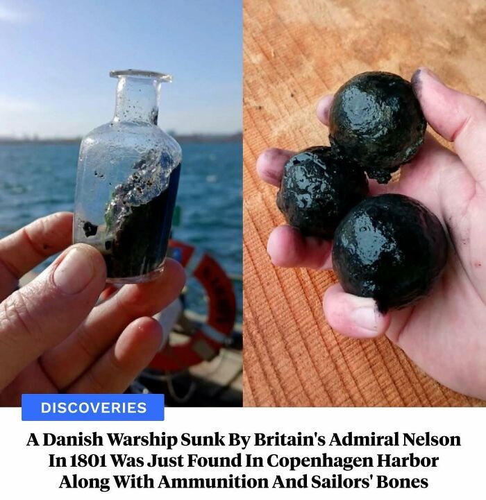 Artifacts from 1801 Danish warship sunk by Britain found in Copenhagen harbor