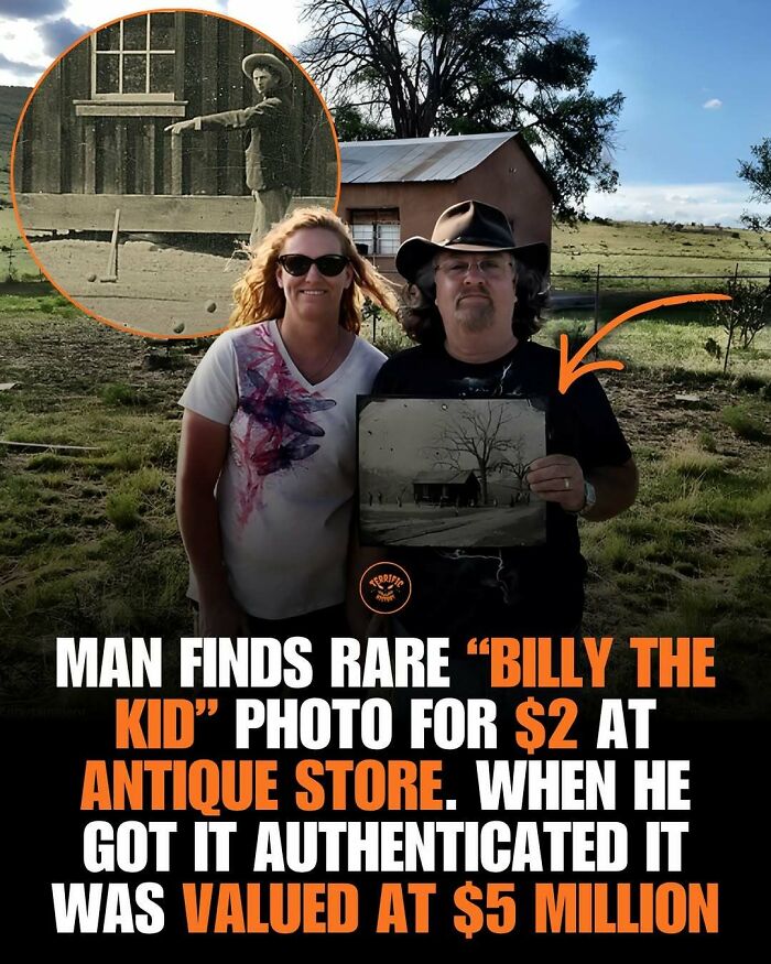 Man finds rare Billy the Kid photo at antique store valued at 5 million dollars