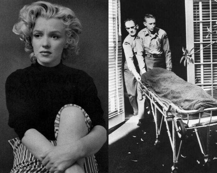 Marilyn Monroe and historical d***h scene in intriguing history facts
