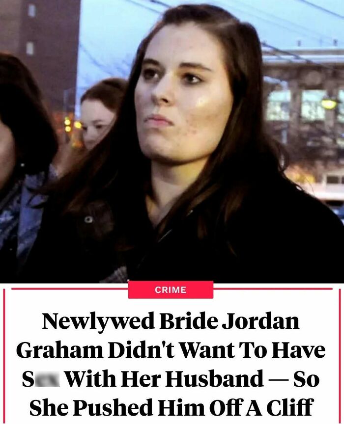 Image of Jordan Graham involved in a cliff push crime case