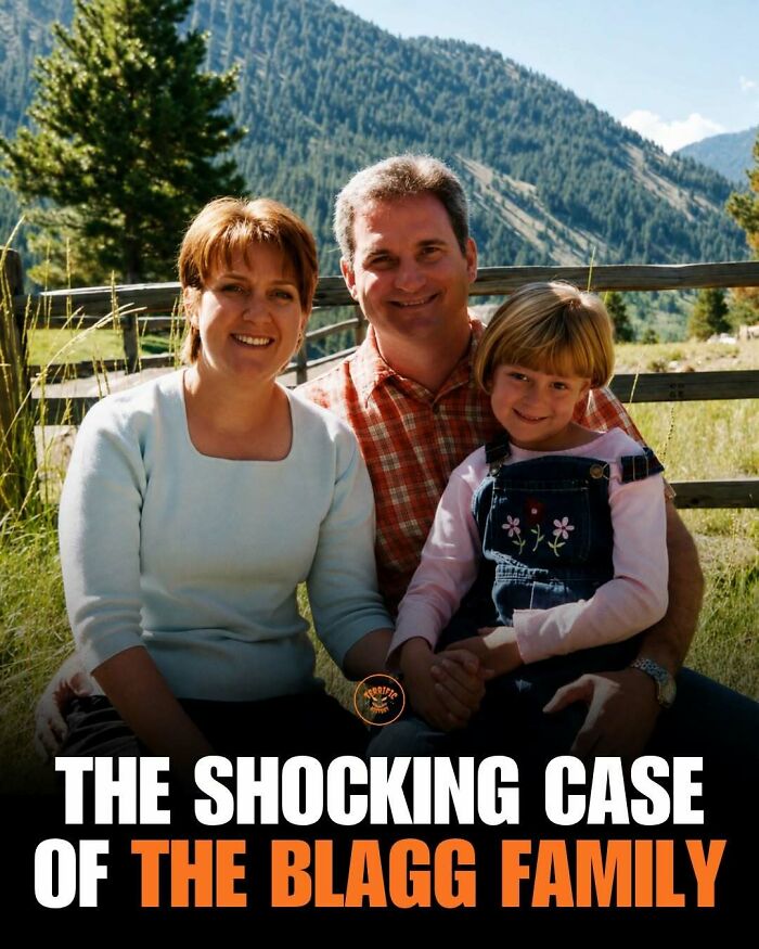 Smiling family outdoors representing the shocking Blagg family case