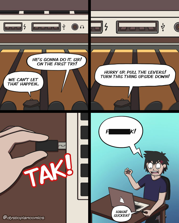 Dark Dystopia: 40 Dark Humor Comics Made By This Artist