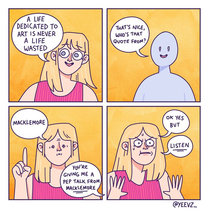 This Artist Turns Overthinking, Awkward Moments, And Everyday Chaos Into Comics That Feel Way Too Real (30 Pics)