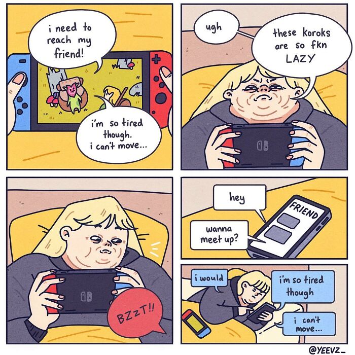 This Artist Turns Overthinking, Awkward Moments, And Everyday Chaos Into Comics That Feel Way Too Real (30 Pics)