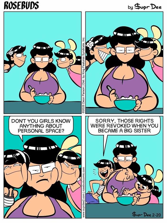 This Artist Creates Heartfelt Comics About Three Sisters That Capture The Beautiful Chaos Of Family Life