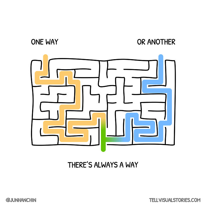 Artist Creates Uplifting Illustrations That Turn Everyday Struggles Into Simple Life Lessons (30 New Pics)