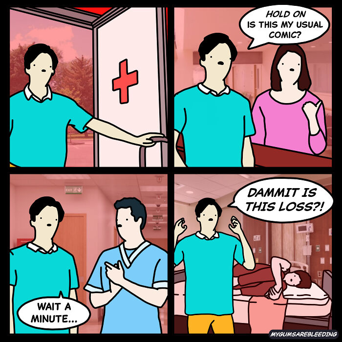 "My Gums Are Bleeding”: Dark Comics With Unexpected Endings That Keep Getting Better
