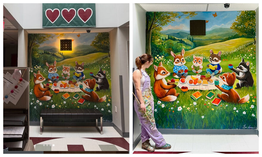 Rockland County Art In Public Places Reveals New Community Mural By Lexi Hannah Rockland County Art In Public Places Reveals New Community Mural By Lexi Hannah
