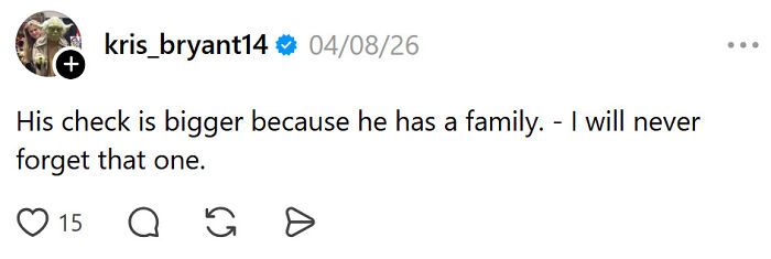 Boss's unfair pay justification citing family status