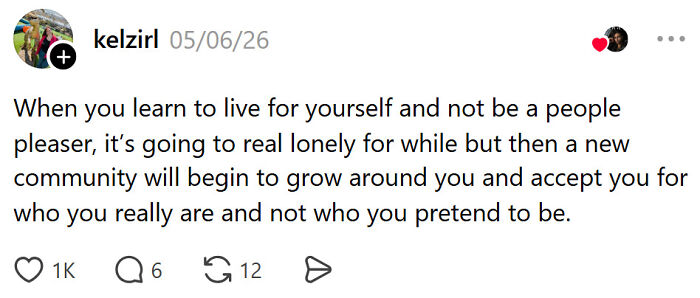 Adult problems about living for yourself and not being a people pleaser