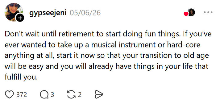 Adult tips urge starting hobbies early to ease transition to old age