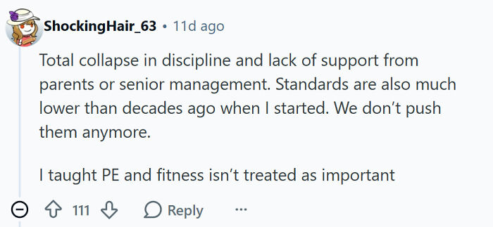 Teachers quitting because of discipline collapse and lack of support