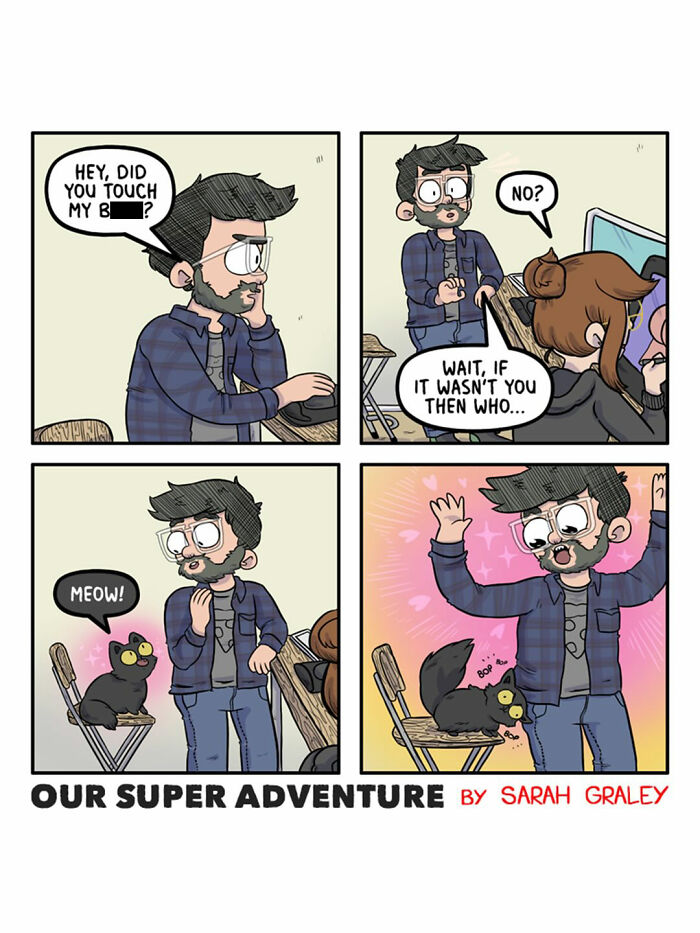 These Adorable Comics About Love, Anxiety, And Cats Perfectly Capture Everyday Life (50 New Pics)