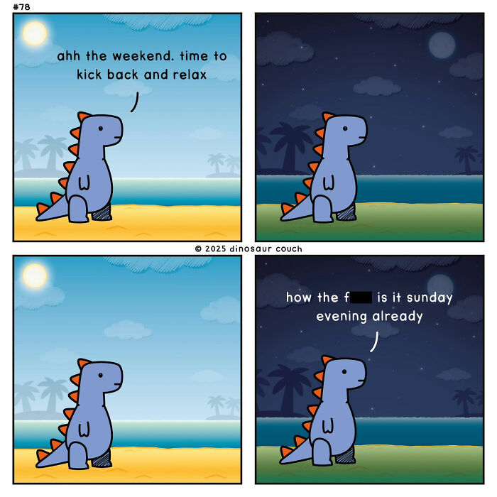 These Dinosaur Comics Turn Anxiety, Friendship, And Everyday Feelings Into Gentle Humor