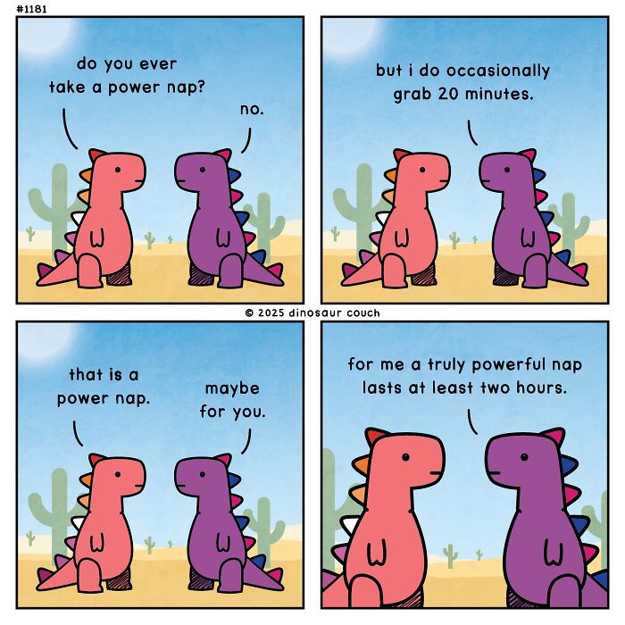 These Dinosaur Comics Turn Anxiety, Friendship, And Everyday Feelings Into Gentle Humor