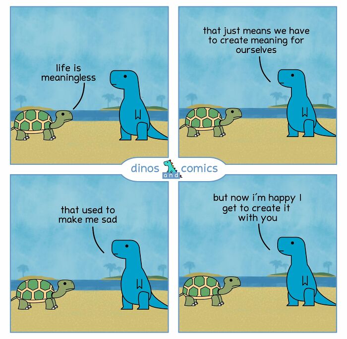 These Dinosaur Comics Turn Anxiety, Friendship, And Everyday Feelings Into Gentle Humor