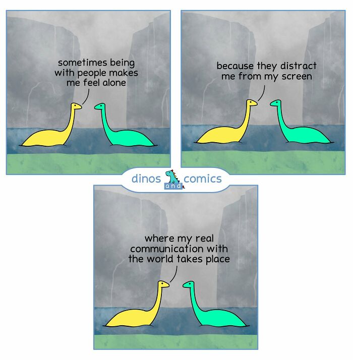 These Dinosaur Comics Turn Anxiety, Friendship, And Everyday Feelings Into Gentle Humor