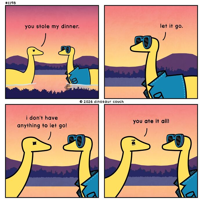 These Dinosaur Comics Turn Anxiety, Friendship, And Everyday Feelings Into Gentle Humor