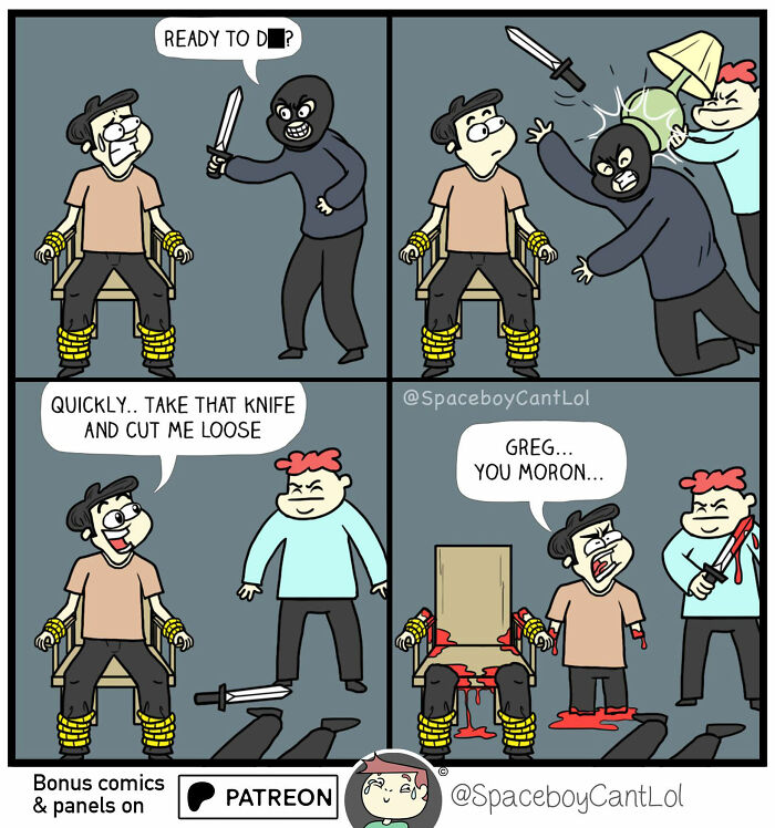 This Artist Creates Comics That Start Cute, Then Hit You With A Dark And Unexpected Twist
