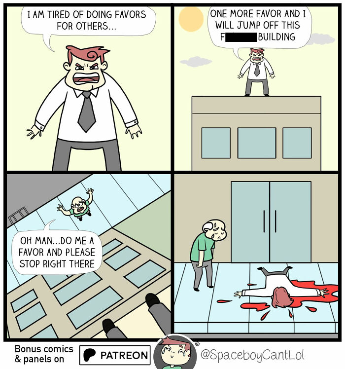 This Artist Creates Comics That Start Cute, Then Hit You With A Dark And Unexpected Twist