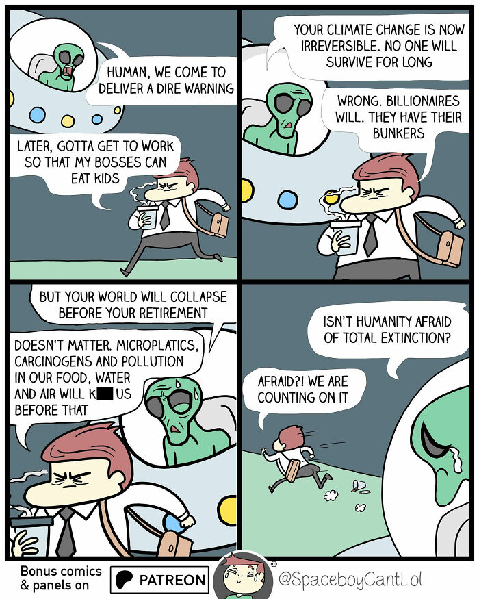 This Artist Creates Comics That Start Cute, Then Hit You With A Dark And Unexpected Twist